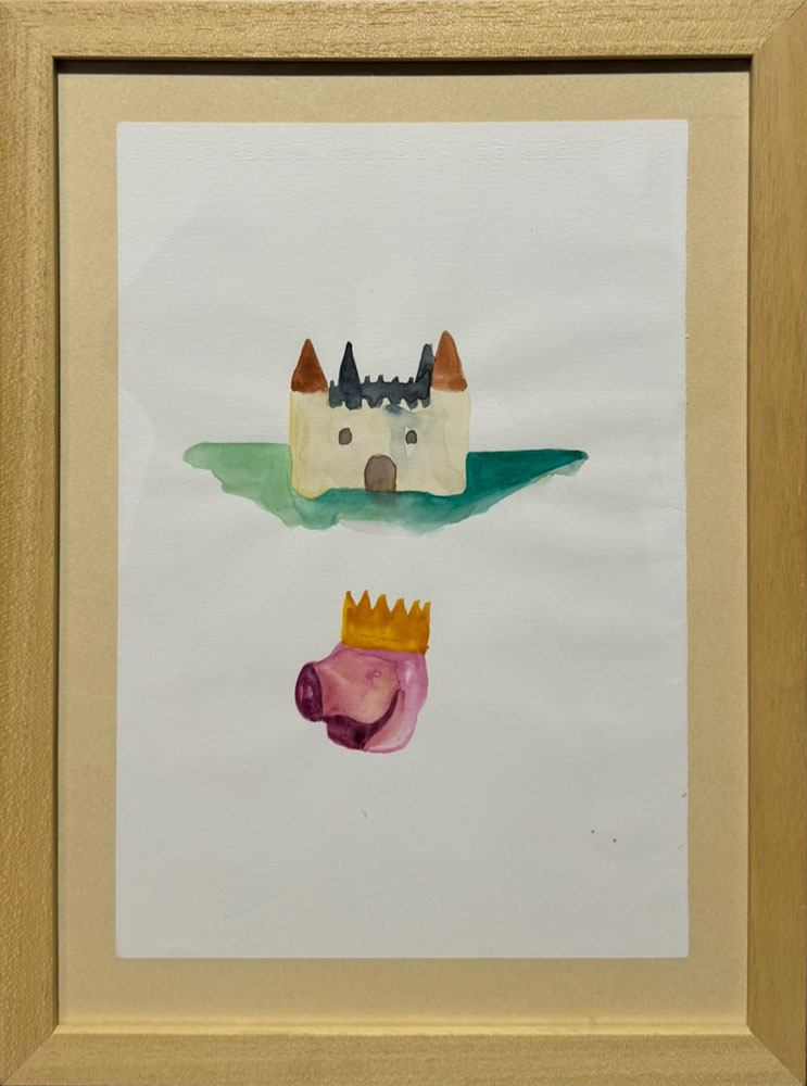 The castle and the king pig