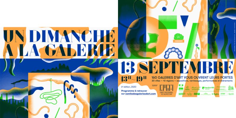 Dimanche à la galerie : 13 septembre 2020 de 14h à 19h