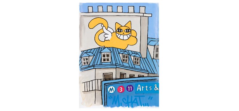 M.Chat aime Paris