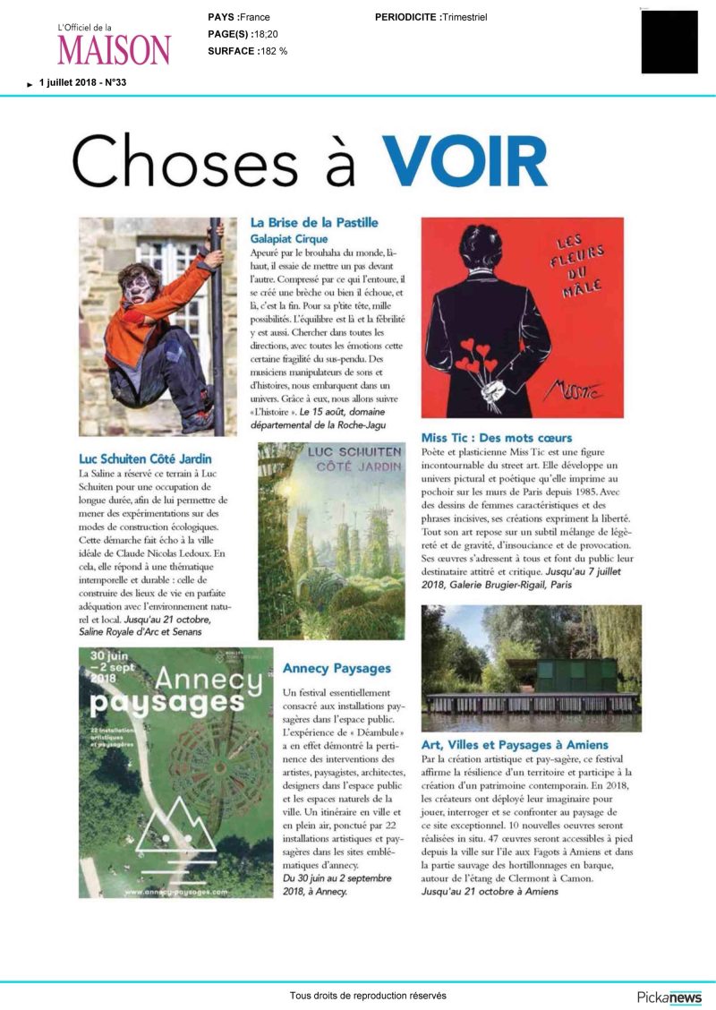 Choses à voir
