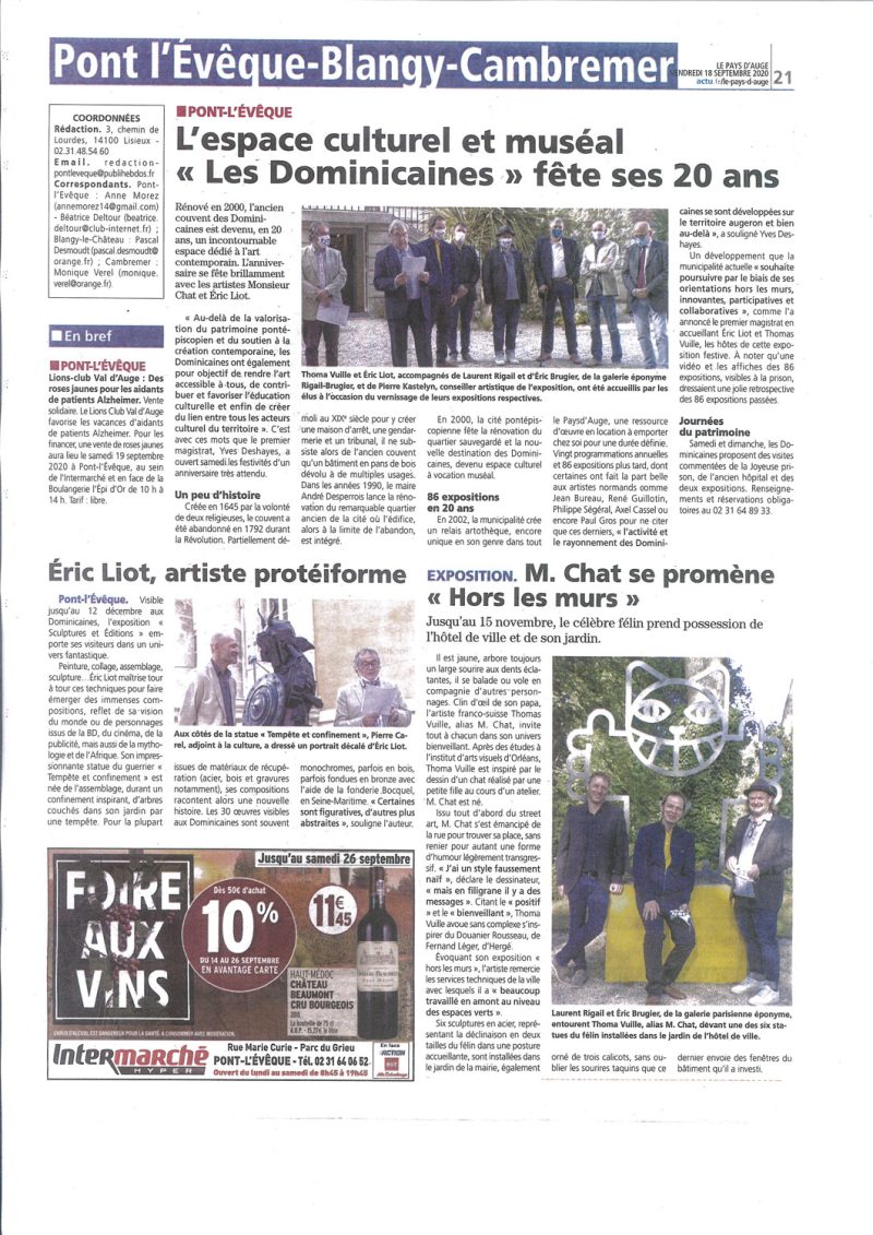 L'espace culturel et muséal "Les Dominicaines" fête ses 20 ans