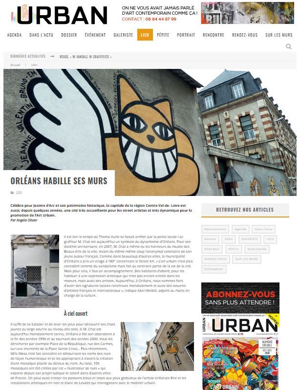 Orléans habille ses murs